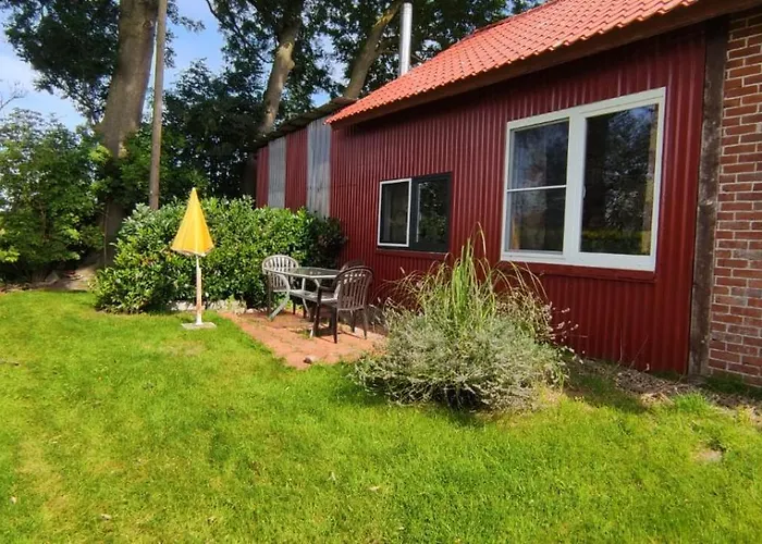 Vakantiehuis Nahe Krautsand - Ruhig, Vintage